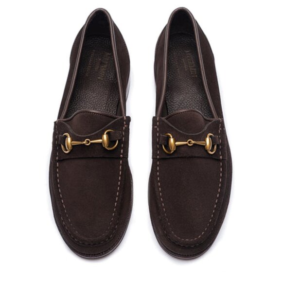 Meermin Alicante Suede Bit Loafers - Picture 4 of 4